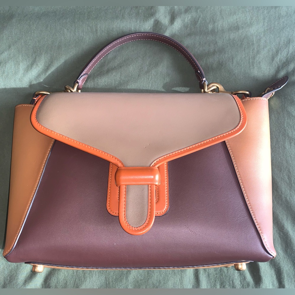 COACH COURIER CARRYALL IN COLORBLOCK